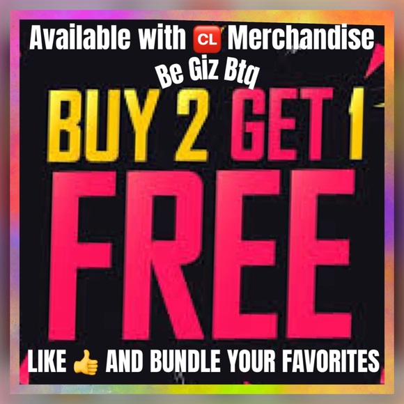 BUY 2 GET ONE FREE 🆓 OF EQUAL OR LESS VALUE - LIKE 👍 AND BUNDLE YOUR FAVORITES - Picture 1 of 1